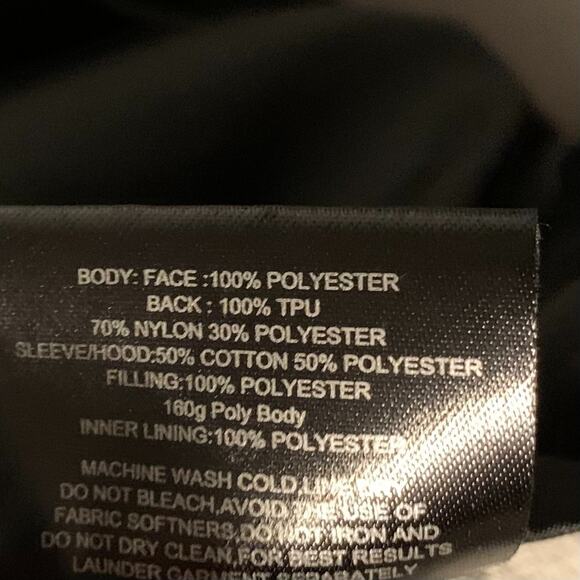 686 Women's Autumn Insulator Jacket Size S Black DWR Finish Hooded Outdoor Snaps - Picture 14 of 14